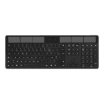 Clavier noir de face