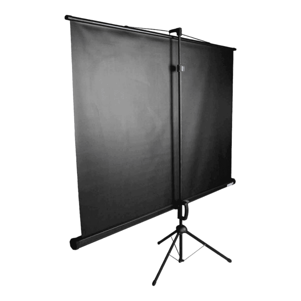 Arrière de l'écran trépied