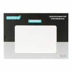 Emballage d’un tapis de souris blanc, avec un design simple et élégant.