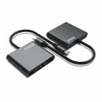Deux station d'accueil pour pc portable