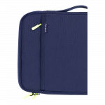 Pochette pour pc portable bleu